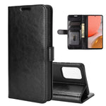 Per Samsung Galaxy A72 5G R64 Texture Custodia protettiva a vibrazione orizzontale singola con supporto e slot per schede e portafogli e cornice per foto, For Samsung Galaxy A72 5G