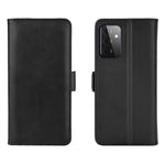 Per Samsung Galaxy A72 5G Custodia in pelle a vibrazione orizzontale con fibbia magnetica a doppio lato con supporto e slot per carte e portafoglio, For Galaxy A72 5G