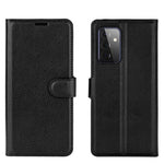 Per Samsung Galaxy A72 5G Litchi Texture Custodia protettiva a vibrazione orizzontale con supporto e slot per schede e portafoglio, For Galaxy A72 5G