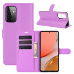 Per Samsung Galaxy A72 5G Litchi Texture Custodia protettiva a vibrazione orizzontale con supporto e slot per schede e portafoglio, For Galaxy A72 5G