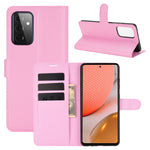 Per Samsung Galaxy A72 5G Litchi Texture Custodia protettiva a vibrazione orizzontale con supporto e slot per schede e portafoglio, For Galaxy A72 5G