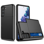 Custodia protettiva per armatura antiurto per Samsung Galaxy S21 / S30 con slot per schede, For Samsung Galaxy S21 5G