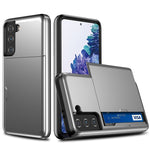 Custodia protettiva per armatura antiurto per Samsung Galaxy S21 / S30 con slot per schede, For Samsung Galaxy S21 5G