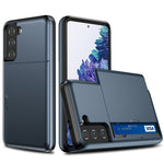 Custodia protettiva per armatura antiurto per Samsung Galaxy S21 / S30 con slot per schede, For Samsung Galaxy S21 5G