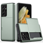 Custodia protettiva per armatura antiurto per Samsung Galaxy S21 Ultra / S30 Ultra con slot per schede, For Samsung Galaxy S21 Ultra 5G