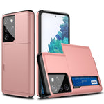 Custodia protettiva per armatura antiurto per Samsung Galaxy S21 Ultra / S30 Ultra con slot per schede, For Samsung Galaxy S21 Ultra 5G