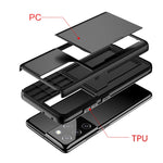 Custodia protettiva per armatura antiurto per Samsung Galaxy S21 Ultra / S30 Ultra con slot per schede, For Samsung Galaxy S21 Ultra 5G