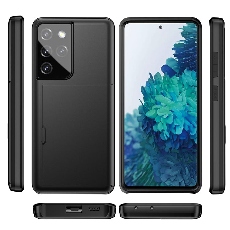 Custodia protettiva per armatura antiurto per Samsung Galaxy S21 Ultra / S30 Ultra con slot per schede, For Samsung Galaxy S21 Ultra 5G