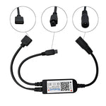 Controller LED RGB Bluetooth con controller a infrarossi a 24 tasti per striscia LED 5630 5050 3528 2835, DC 5-24V