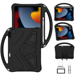 Guscio protettivo piatto anti caduta in EVA con supporto, For iPad 10.2 2021 / 2020 / 2019