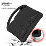 Guscio protettivo piatto anti caduta in EVA con supporto, For iPad 10.2 2021 / 2020 / 2019