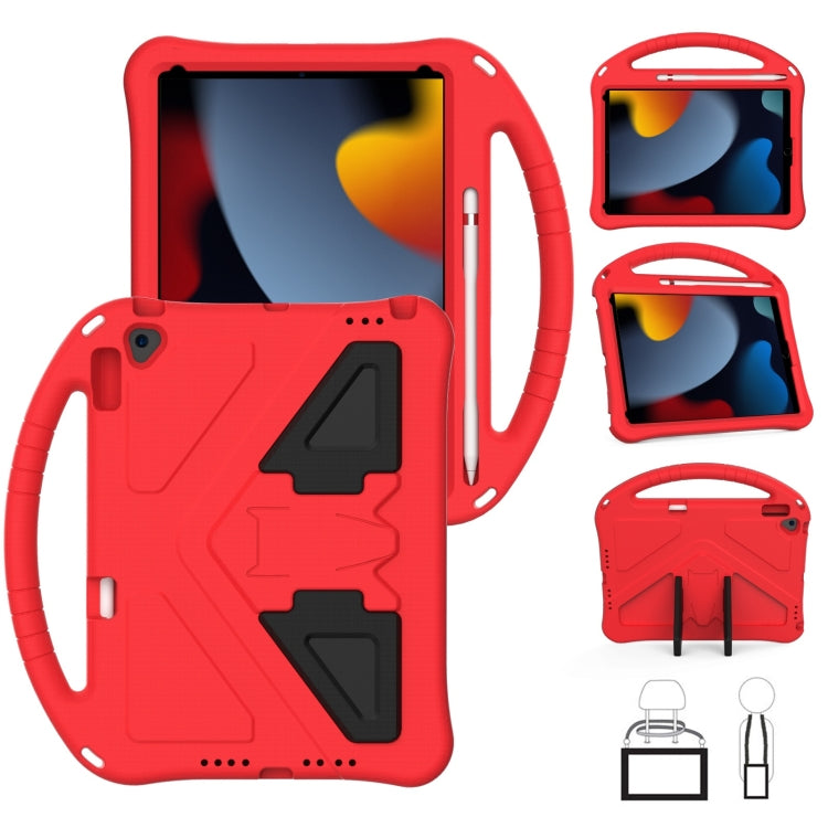 Guscio protettivo piatto anti caduta in EVA con supporto, For iPad 10.2 2021 / 2020 / 2019