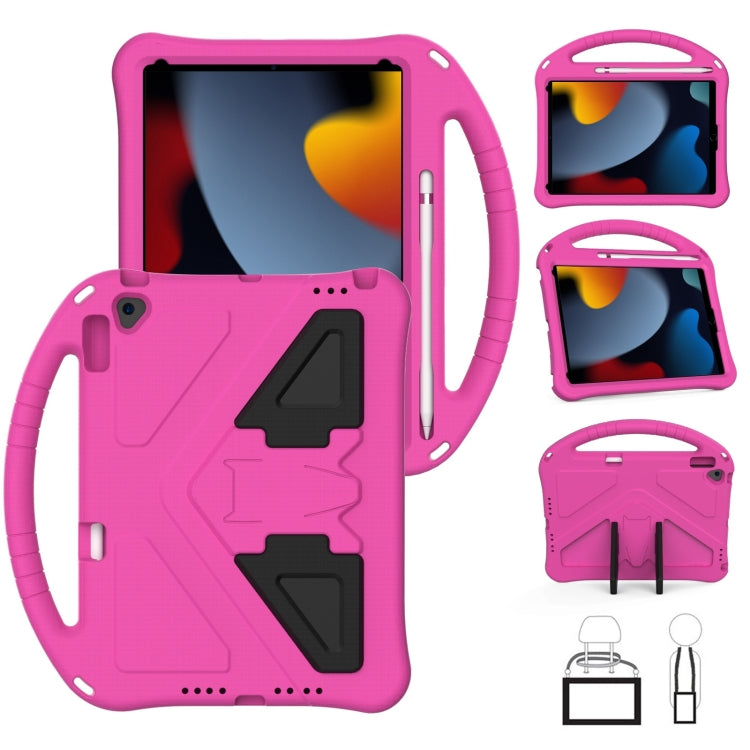Guscio protettivo piatto anti caduta in EVA con supporto, For iPad 10.2 2021 / 2020 / 2019