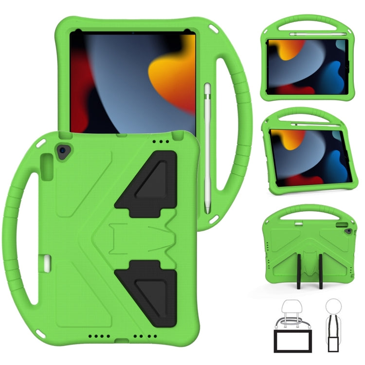 Guscio protettivo piatto anti caduta in EVA con supporto, For iPad 10.2 2021 / 2020 / 2019