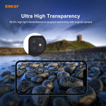 Per iPhone 12/12 mini ENKAY Hat-Prince 0.2mm 9H 2.15D Obiettivo per fotocamera posteriore con bordo arrotondato Pellicola in vetro temperato 2 pezzi / set, 1 Set, 2 Set, 5 Set, 10 Set