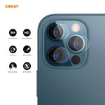 Per iPhone 12 Pro / 12 Pro Max ENKAY Hat-Prince 0.2mm 9H 2.15D Obiettivo per fotocamera posteriore con bordo arrotondato Pellicola in vetro temperato 3 pezzi / set, 1 Set, 2 Set, 5 Set, 10 Set
