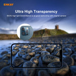 Per iPhone 12 Pro / 12 Pro Max ENKAY Hat-Prince 0.2mm 9H 2.15D Obiettivo per fotocamera posteriore con bordo arrotondato Pellicola in vetro temperato 3 pezzi / set, 1 Set, 2 Set, 5 Set, 10 Set