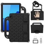 Custodia protettiva antiurto con custodia antiurto in EVA serie Diamond con supporto e cinturino, For Huawei  MediaPad T5 10.1