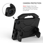 Guscio protettivo piatto anti caduta per bambini in materiale EVA con staffa per il pollice, For Amazon Kindle Fire HD8 Plus (2020)