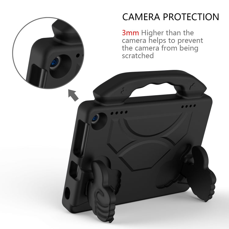 Guscio protettivo piatto anti caduta per bambini in materiale EVA con staffa per il pollice, For Amazon Kindle Fire HD8 Plus (2020)