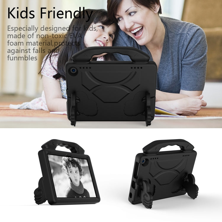 Guscio protettivo piatto anti caduta per bambini in materiale EVA con staffa per il pollice, For Amazon Kindle Fire HD8 Plus (2020)