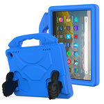 Guscio protettivo piatto anti caduta per bambini in materiale EVA con staffa per il pollice, For Amazon Kindle Fire HD8 Plus (2020)