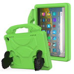 Guscio protettivo piatto anti caduta per bambini in materiale EVA con staffa per il pollice, For Amazon Kindle Fire HD8 Plus (2020)