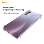 Hat-Prince ENKAY Custodia antiurto in TPU trasparente Custodia morbida antiscivolo, For Samsung Galaxy A32 5G, For Samsung Galaxy A52 5G, For OnePlus 9, For Samsung Galaxy A72 5G, For Xiaomi Mi 11, For OnePlus 9 Pro