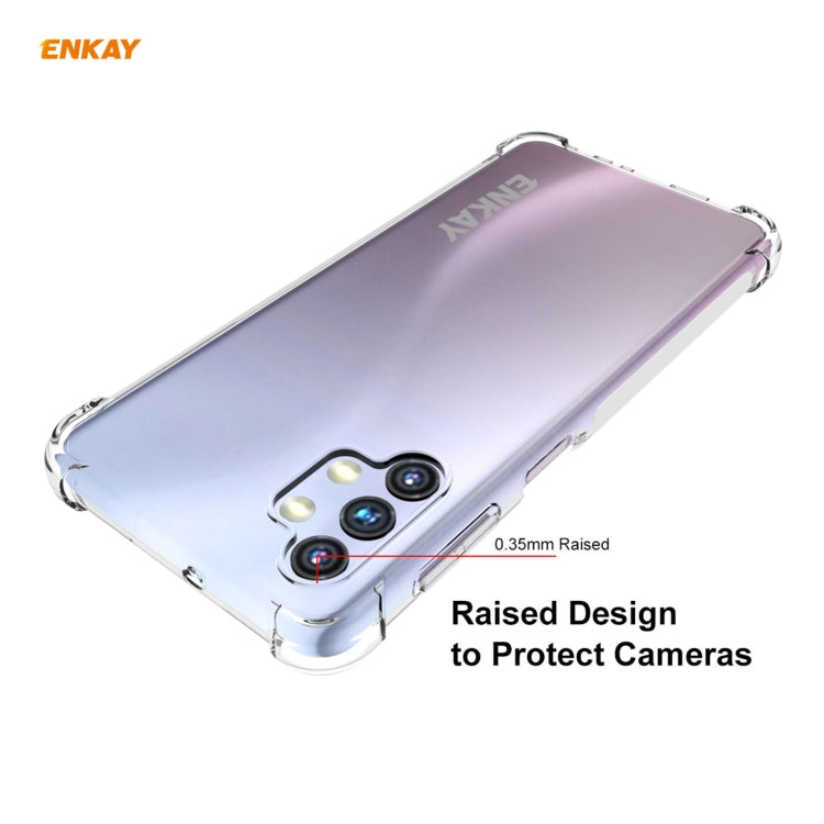 Hat-Prince ENKAY Custodia antiurto in TPU trasparente Custodia morbida antiscivolo, For Samsung Galaxy A32 5G, For Samsung Galaxy A52 5G, For OnePlus 9, For Samsung Galaxy A72 5G, For Xiaomi Mi 11, For OnePlus 9 Pro