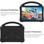 Guscio protettivo piatto anti caduta in EVA con supporto, For Huawei MatePad T 10s 10.1