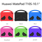 Guscio protettivo piatto anti caduta in EVA con supporto, For Huawei MatePad T 10s 10.1