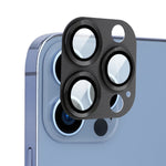 ENKAY Copriobiettivo fotocamera in lega di alluminio + vetro temperato per iPhone 13 Pro / 13 Pro Max