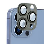 ENKAY Copriobiettivo fotocamera in lega di alluminio + vetro temperato per iPhone 13 Pro / 13 Pro Max