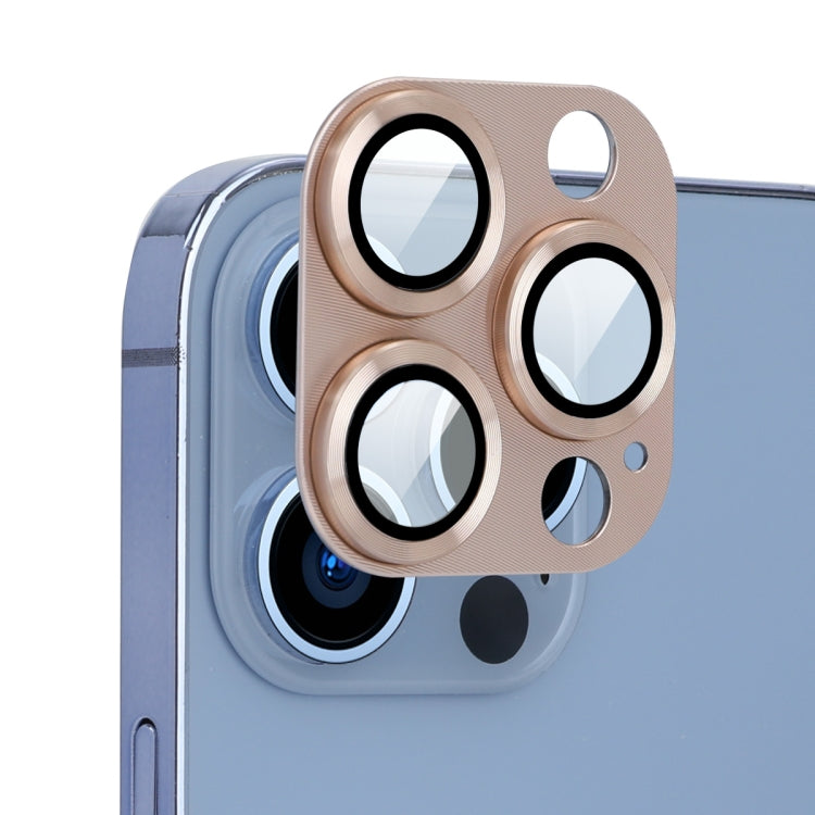 ENKAY Copriobiettivo fotocamera in lega di alluminio + vetro temperato per iPhone 13 Pro / 13 Pro Max