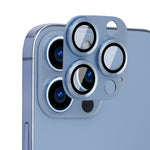 ENKAY Copriobiettivo fotocamera in lega di alluminio + vetro temperato per iPhone 13 Pro / 13 Pro Max