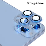ENKAY Copriobiettivo fotocamera in lega di alluminio + vetro temperato per iPhone 13 Pro / 13 Pro Max