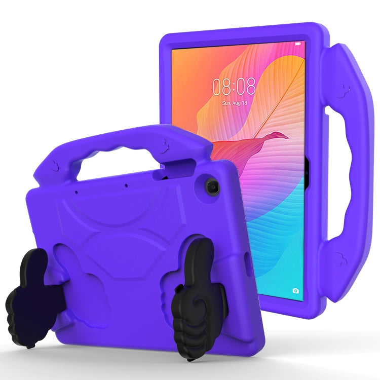 Guscio protettivo piatto anti caduta per bambini in materiale EVA con staffa per il pollice, For Huawei MediaPad T10S 10.1/T10 9.7