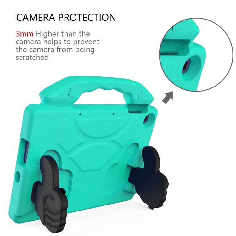 Guscio protettivo piatto anti caduta per bambini in materiale EVA con staffa per il pollice, For Huawei MediaPad T10S 10.1/T10 9.7