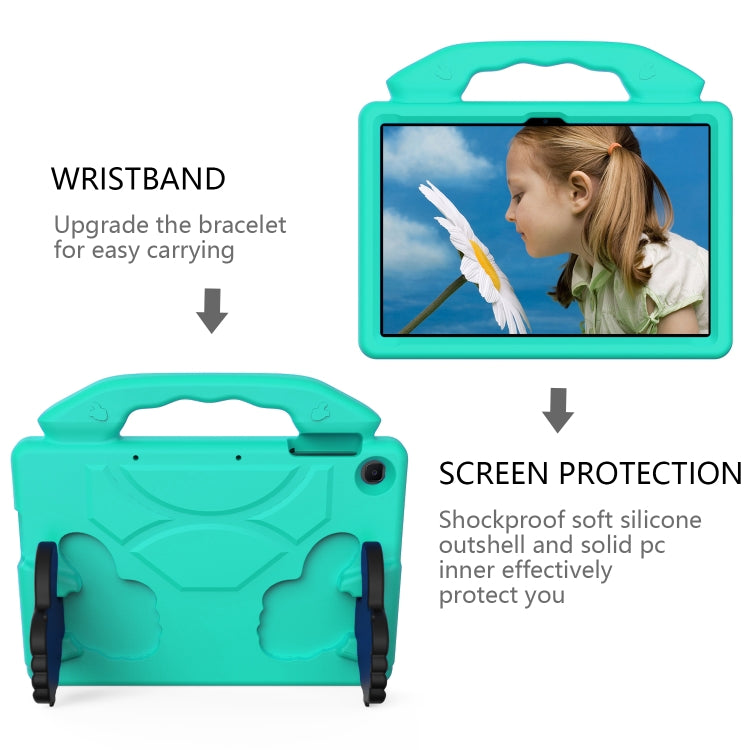 Guscio protettivo piatto anti caduta per bambini in materiale EVA con staffa per il pollice, For Huawei MediaPad T10S 10.1/T10 9.7