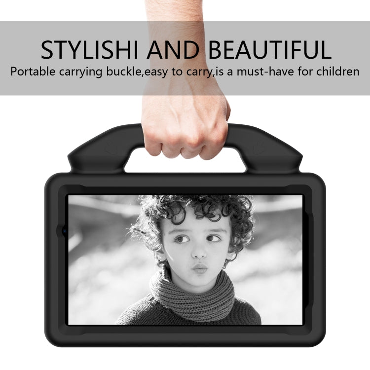 Guscio protettivo piatto anti caduta per bambini in materiale EVA con staffa per il pollice, For Galaxy Tab A 7.0 T280/T285, For Galaxy Tab 4 7.0 T230 / T231