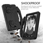 Guscio protettivo piatto anti caduta per bambini in materiale EVA con staffa per il pollice, For Galaxy Tab A 7.0 T280/T285, For Galaxy Tab 4 7.0 T230 / T231