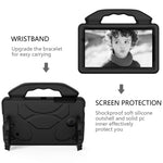 Guscio protettivo piatto anti caduta per bambini in materiale EVA con staffa per il pollice, For Galaxy Tab A 7.0 T280/T285, For Galaxy Tab 4 7.0 T230 / T231