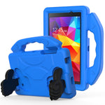 Guscio protettivo piatto anti caduta per bambini in materiale EVA con staffa per il pollice, For Galaxy Tab A 7.0 T280/T285, For Galaxy Tab 4 7.0 T230 / T231
