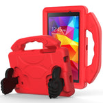 Guscio protettivo piatto anti caduta per bambini in materiale EVA con staffa per il pollice, For Galaxy Tab A 7.0 T280/T285, For Galaxy Tab 4 7.0 T230 / T231