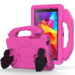 Guscio protettivo piatto anti caduta per bambini in materiale EVA con staffa per il pollice, For Galaxy Tab A 7.0 T280/T285, For Galaxy Tab 4 7.0 T230 / T231