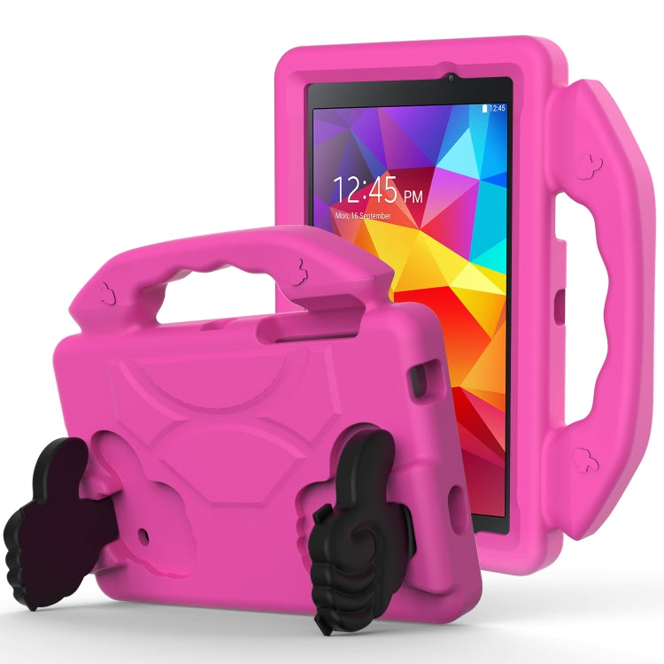 Guscio protettivo piatto anti caduta per bambini in materiale EVA con staffa per il pollice, For Galaxy Tab A 7.0 T280/T285, For Galaxy Tab 4 7.0 T230 / T231