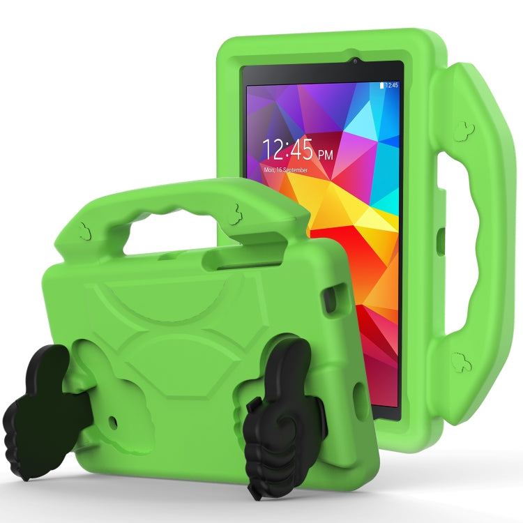 Guscio protettivo piatto anti caduta per bambini in materiale EVA con staffa per il pollice, For Galaxy Tab A 7.0 T280/T285, For Galaxy Tab 4 7.0 T230 / T231