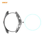 Per Samsung Galaxy Watch 3 41mm 2 in 1 ENKAY Hat-Prince Custodia morbida in TPU elettrolitico + 0,2 mm 9H 2.15D Pellicola in vetro temperato con bordo curvo