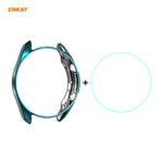 Per Samsung Galaxy Watch 3 41mm 2 in 1 ENKAY Hat-Prince Custodia morbida in TPU elettrolitico + 0,2 mm 9H 2.15D Pellicola in vetro temperato con bordo curvo
