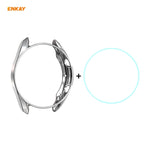 Per Samsung Galaxy Watch 3 41mm 2 in 1 ENKAY Hat-Prince Custodia morbida in TPU elettrolitico + 0,2 mm 9H 2.15D Pellicola in vetro temperato con bordo curvo
